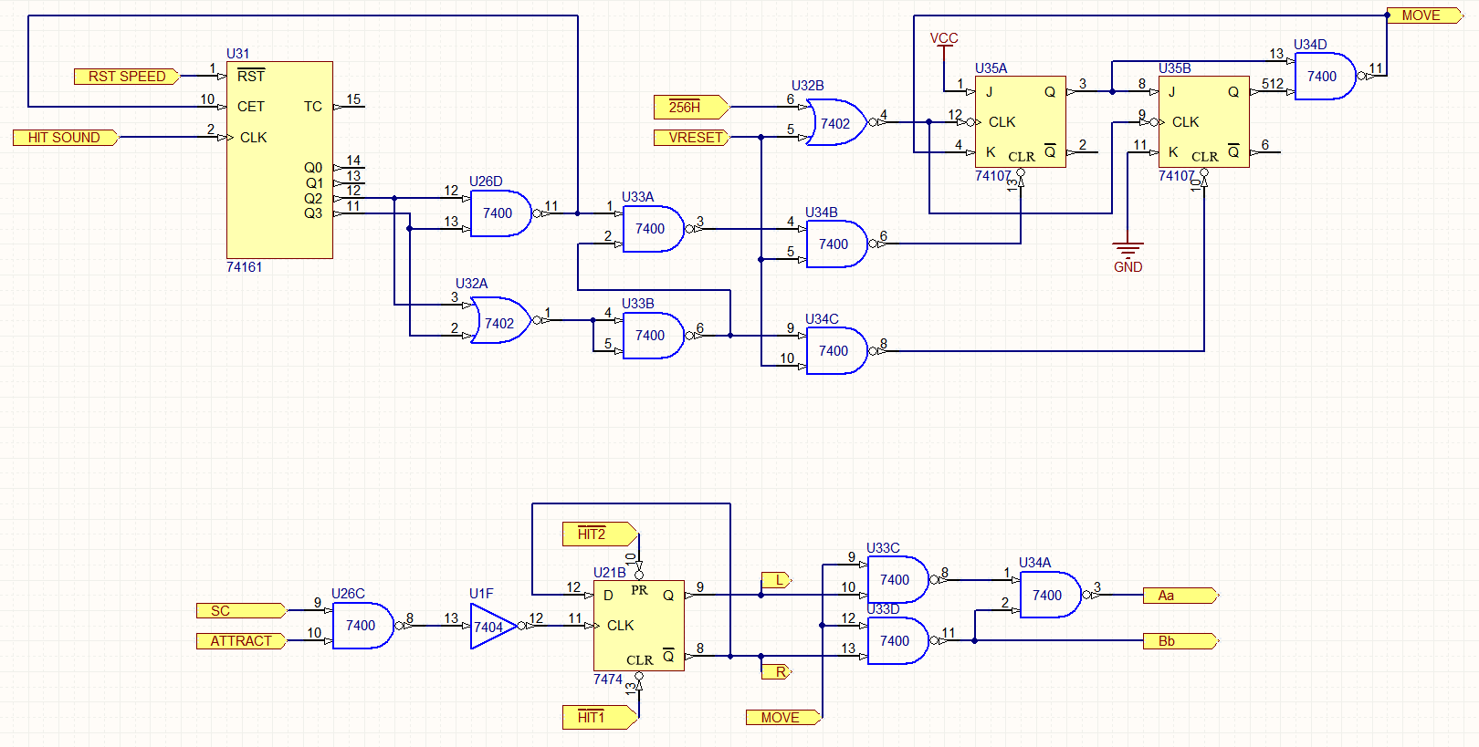 Horizontal Ball Control Diagram